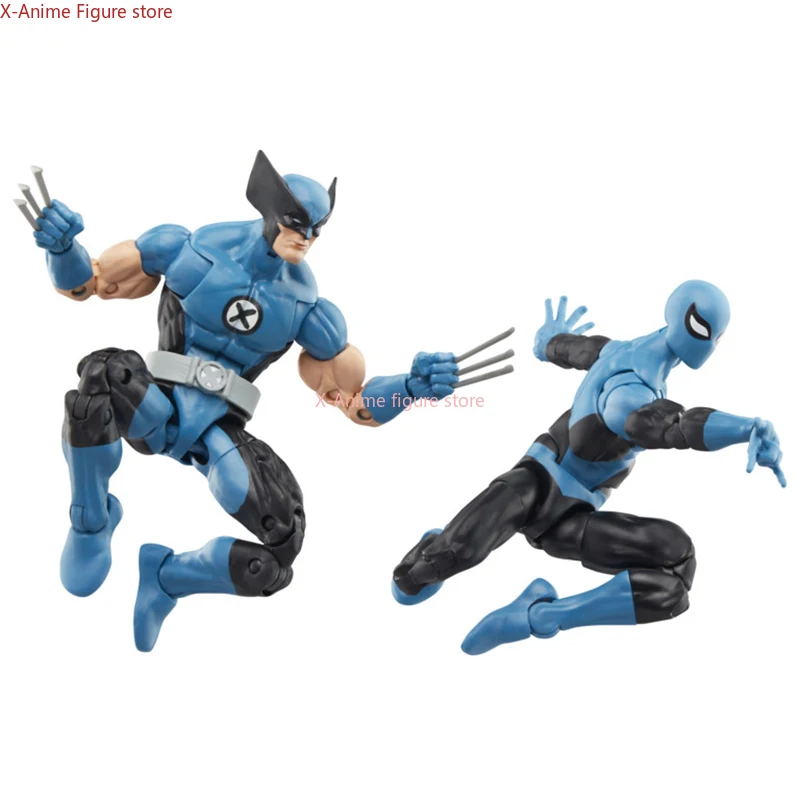 [재고 있음] Hasbro Toy Marve Legends 시리즈 판타스틱 4 만화 울버린 및 스파이더맨 액션 피규어 소년 선물 취미