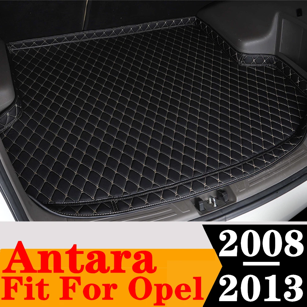 High Side Car Trunk Mat For Opel Antara 2013 2012 2011 2010 2009 2008 Custom Fit XPE Tail Boot Tray luggage Pad Rear Cargo Liner