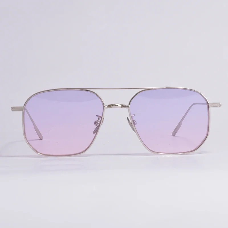 

GENTLE Anti blue light Square Women Men Titanium glasses Frame Optical Glasses SAILOR Prescription Eyeglasses