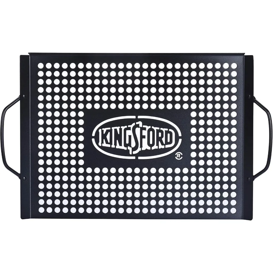 

Сверхмощный гриль с антипригарным покрытием, устойчивая к ржавчине сковорода-гриль с ручками, простые в использовании аксессуары для гриля-барбекю, изготовленные из Du