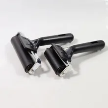 

2Pcs Rubber Roller Printmaking Tool Art Craft Ink Roller for Detailed Stamping Smooth Glue Application Wallpaper Use 6cm 10cm