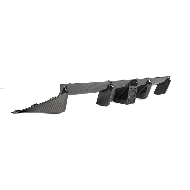Dry Carbon Fiber Rear Diffuser for G87 M2 2024 with LED Lights Retrofit/Upgrade Kit 1PC Black Glue Tape & Screws
