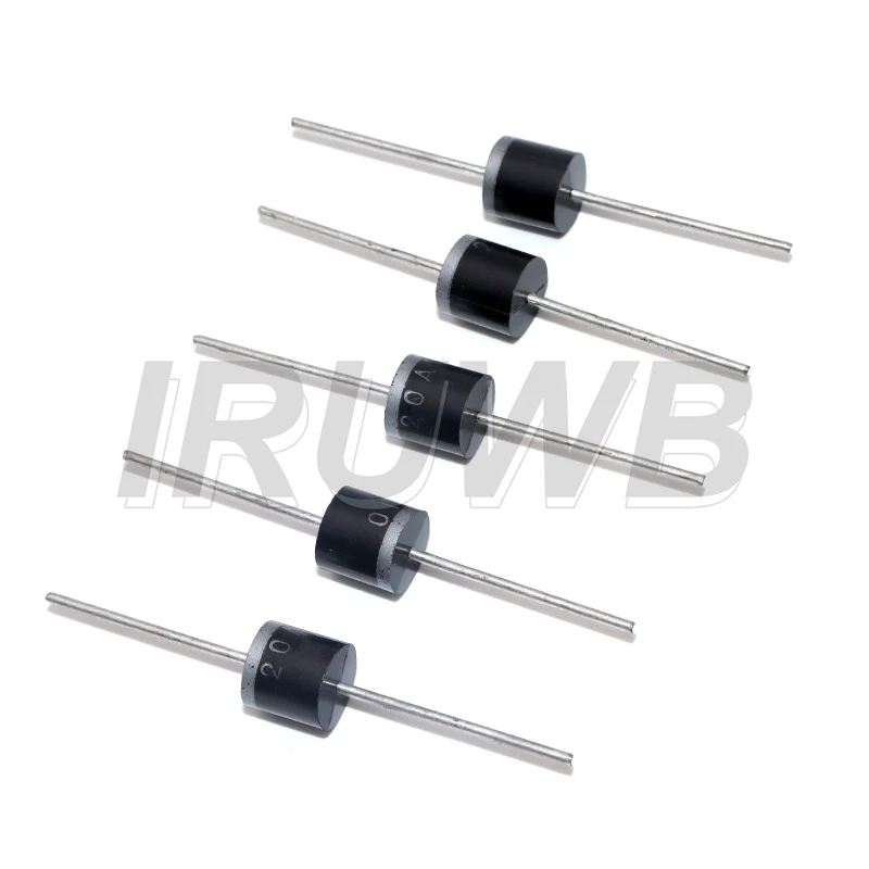 20PCS Rectifier Diode 6A 10A 20A 1000V DO-27 Electrical Axial Rectifier Diodes Kit 6A10 10A10 20A10 image 5