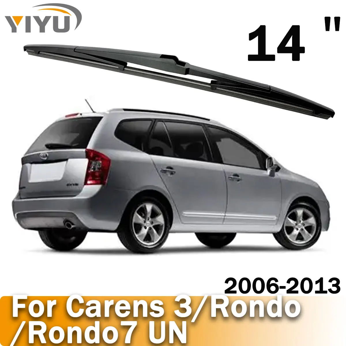 

14" Rear Wiper Blade For Kia Carens 3 Rondo Rondo7 UN 2006-2013 Windshield Windscreen Rear Wiper Blade Car Accessories