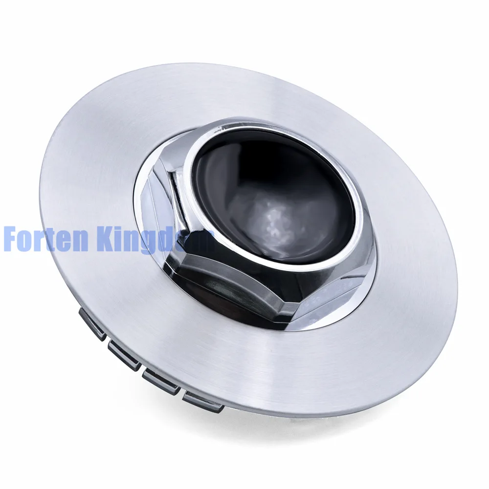 1PC 170mm Plastic Brushed Silver and Black Blank for Impala 1994-1996 2000-2007 Car Wheel Hub Center Cap Cover 9592363