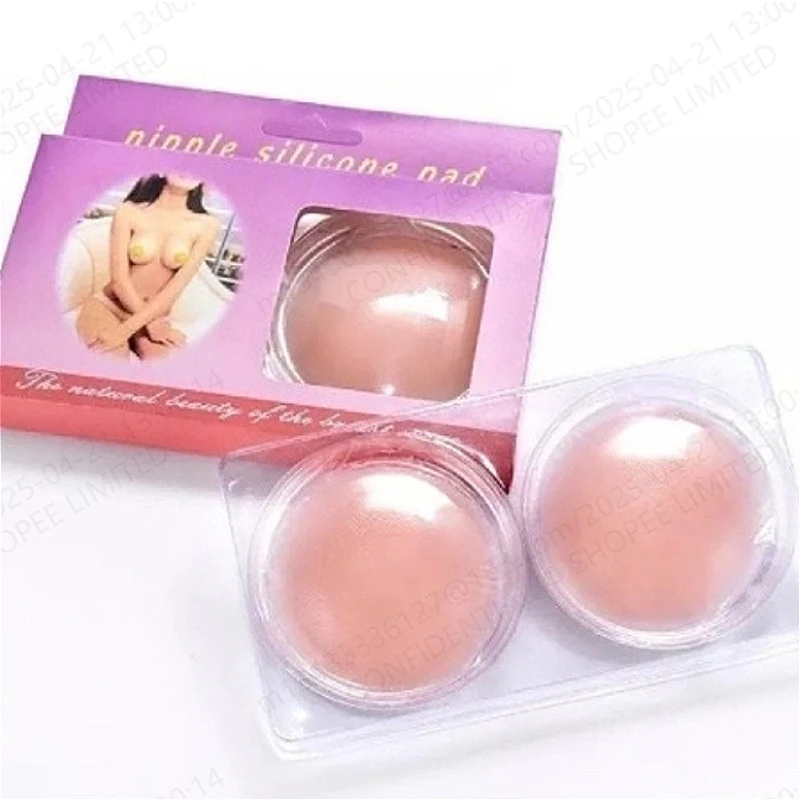 6 Pairs Anti-Protrusion Nipple Covers - 6cm Silicone, Thin & Invisible Bra Patchesv