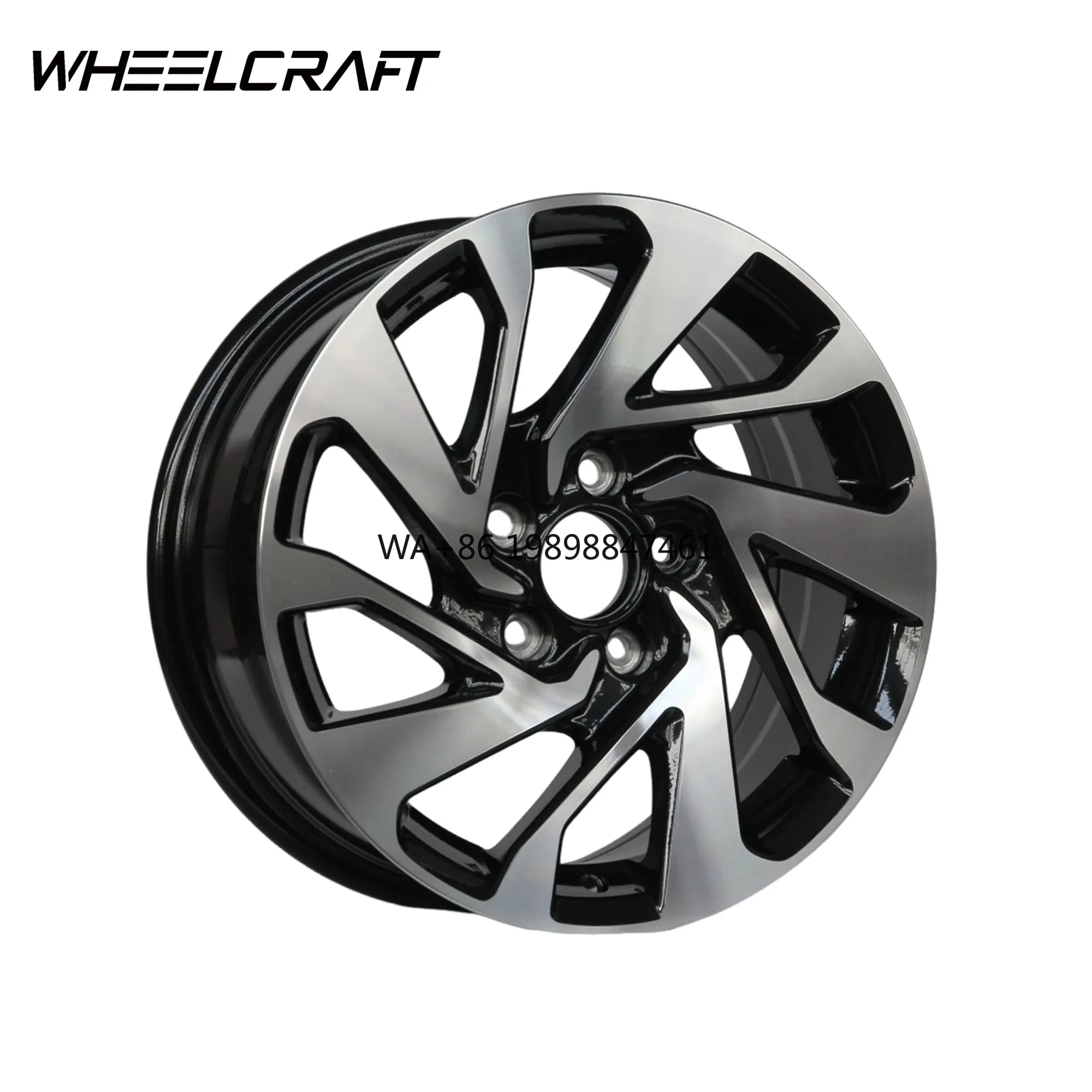 

Лучшие оригинальные классические кованые 16-дюймовые автомобильные диски в новом состоянии, черные, с проточенной лицевой поверхностью, многоспицевые, Flow Formed, 5 шт.