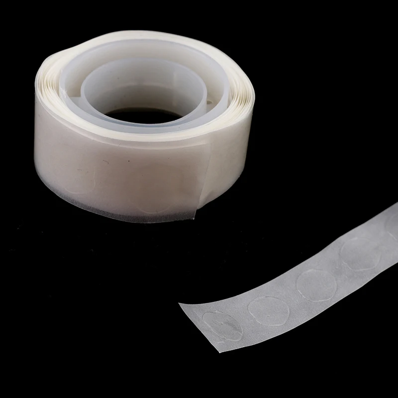1 لفة شفافة ثابتة الغراء شمعة صنع الفتائل ملصقات DIY بها بنفسك الشموع النقاط 12 مللي متر شمعة الفتيل لاصق شمعة الشريط الثابت