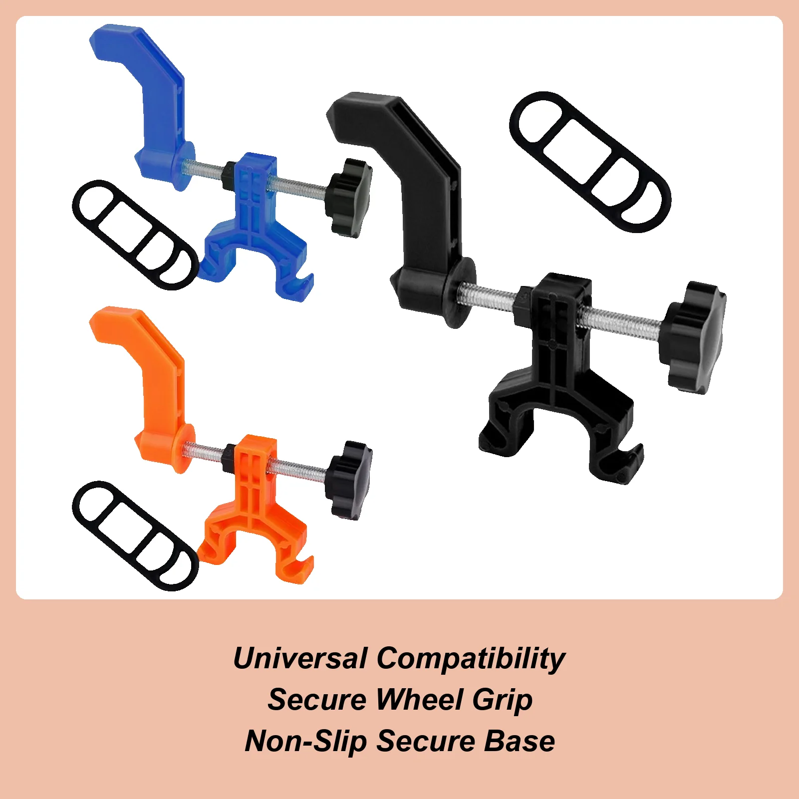 

Portable Bike Wheel Truing Stand, Compact & Stable with Anti-Slip Base, DIY Maintenance Tool for Cyclists at Home or on Travel