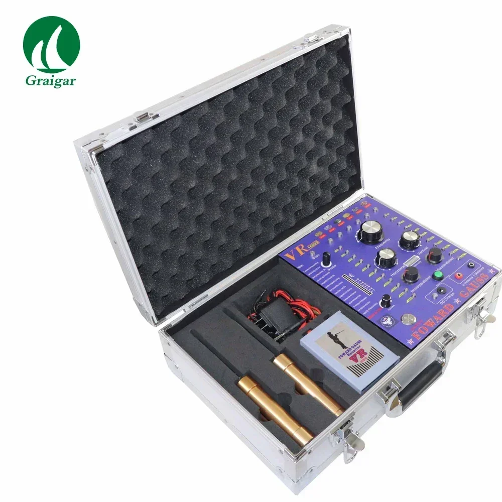

2026new newNEW VR-16000 Metal For Gold, Silver, Copper, Placer Gold, Pottery, Gems Hunter Detection Depth: 5--500 meters V
