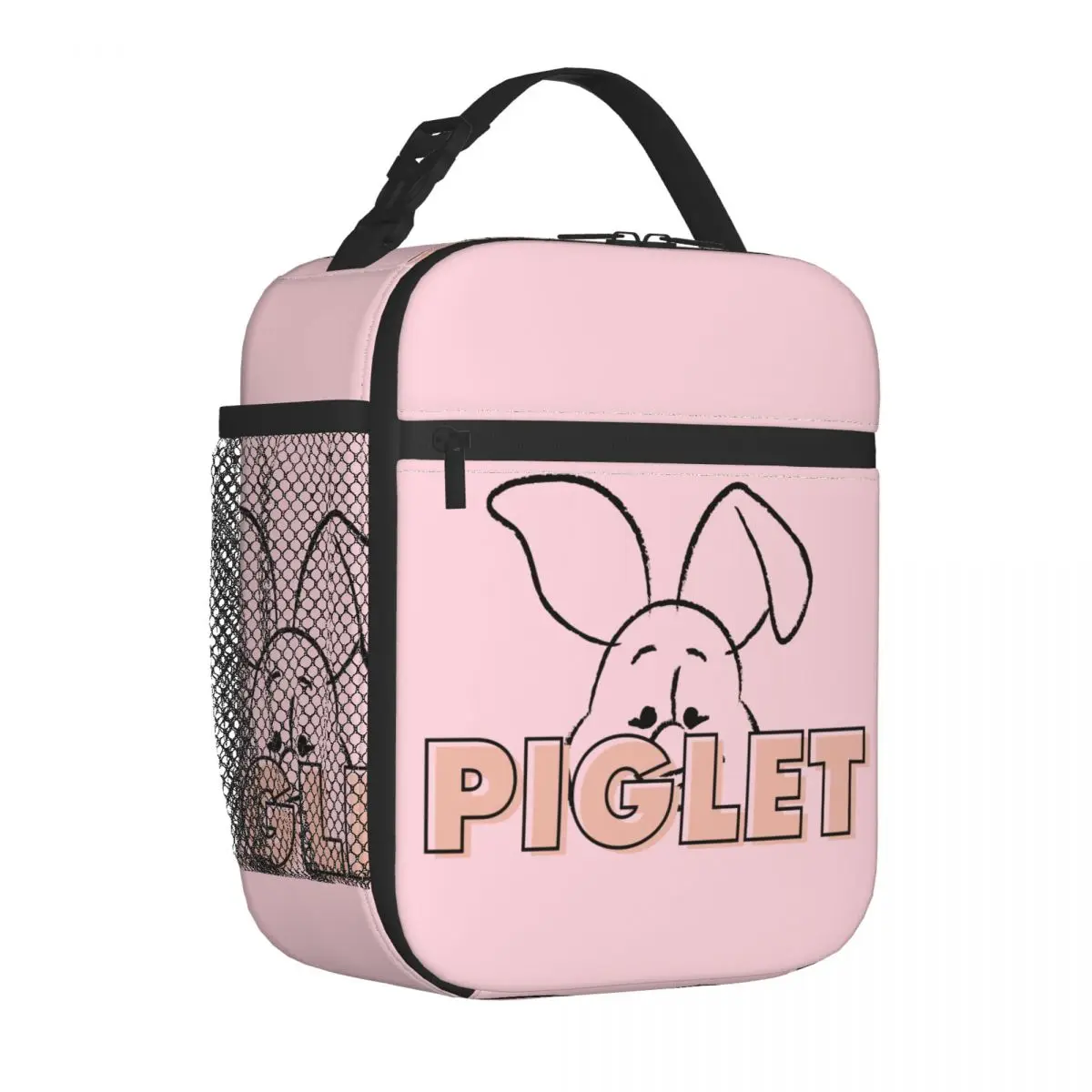 Winnie The Pooh Piglet Peek-A-Boo Insulated Lunch Bags Thermal Meal Container Large Tote Lunch Box Girl Boy College Travel