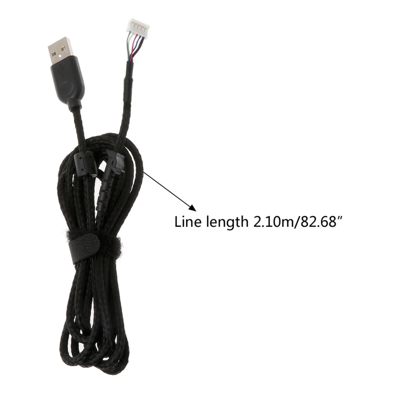 

2.1m Nylon Braided Line USB Mouse Cable Replacement Wire for G502 Gaming Mouse Drop Shipping