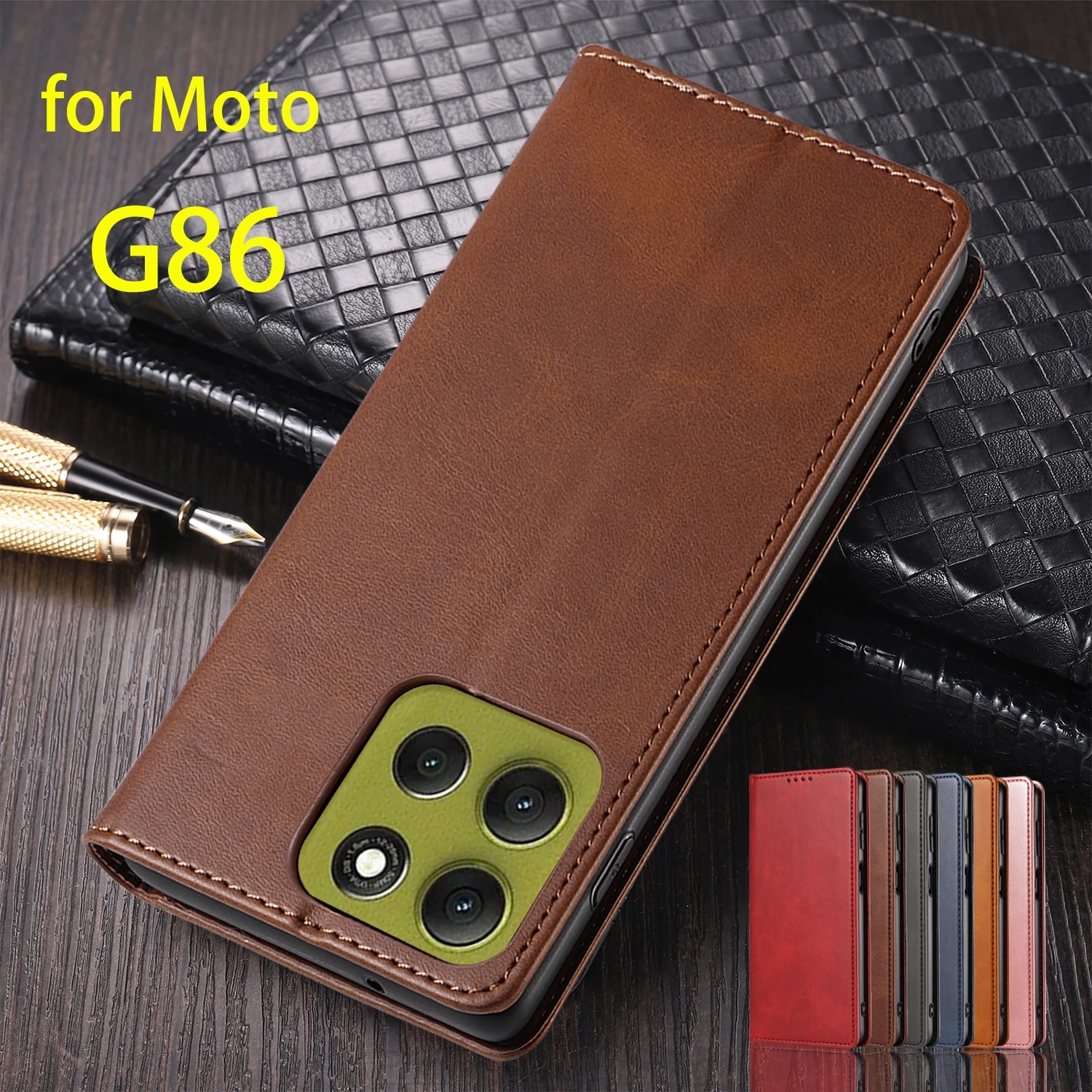 Leather Case For Mo… - image