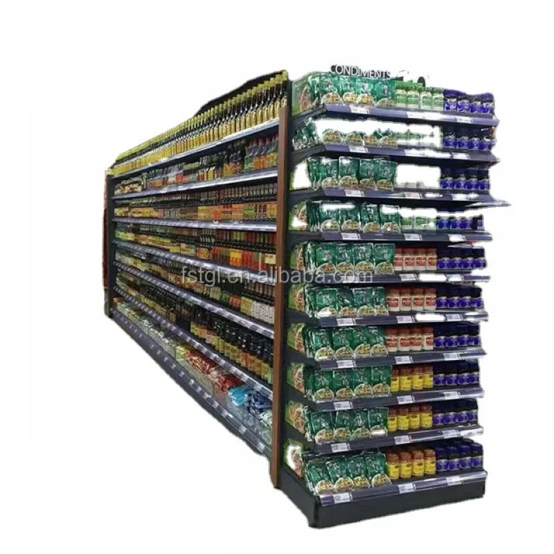 (customized)High Quality New Type OEM Commercial Supermarket Gondola Shelving