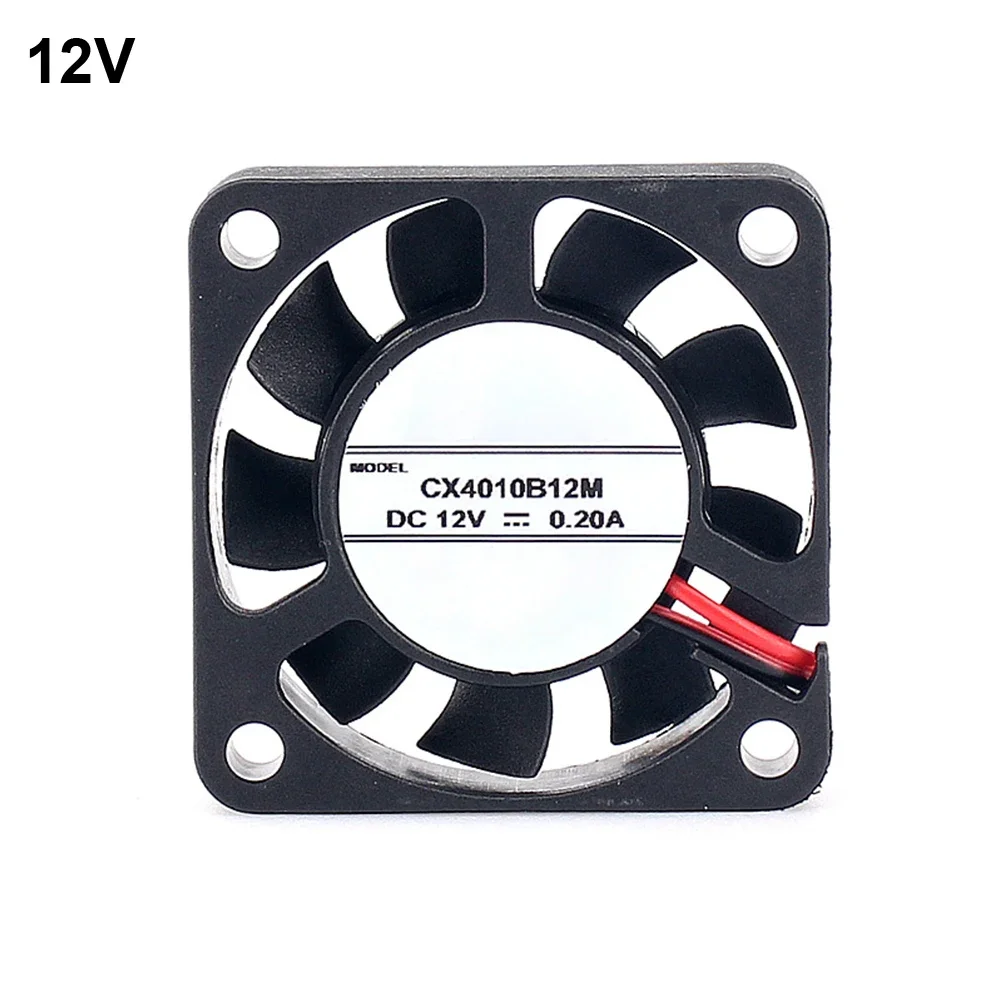4010 DC Cooling Fan 12V 24V For Ball Bearing Brushless Heat Dissipation Fan 37MM Blade Diameter 6000r/min Turbo Blower Fan