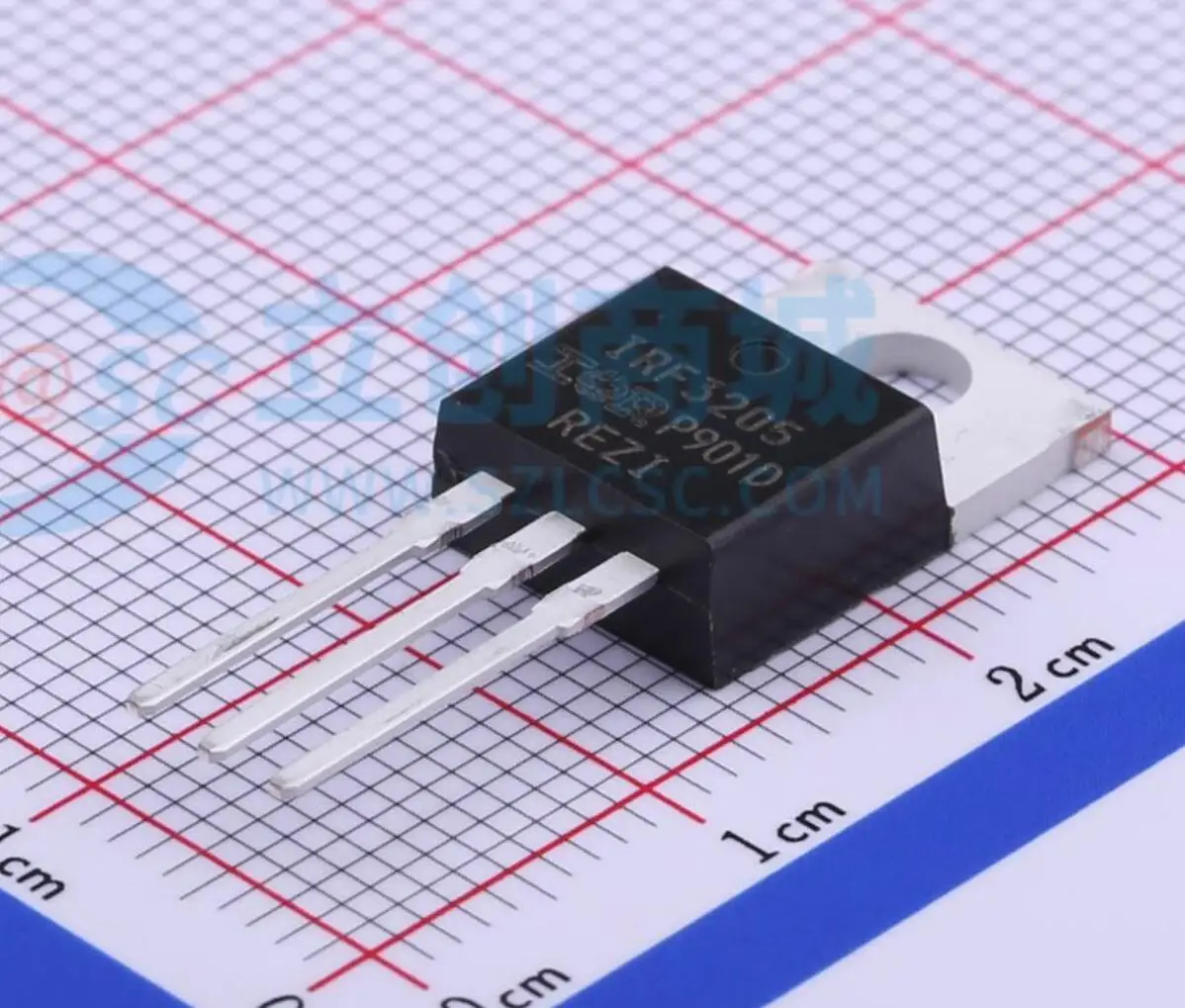 25 peças irf3205pbf irf3205 to-220 100% novo chipset original ic componente eletrônico smd
