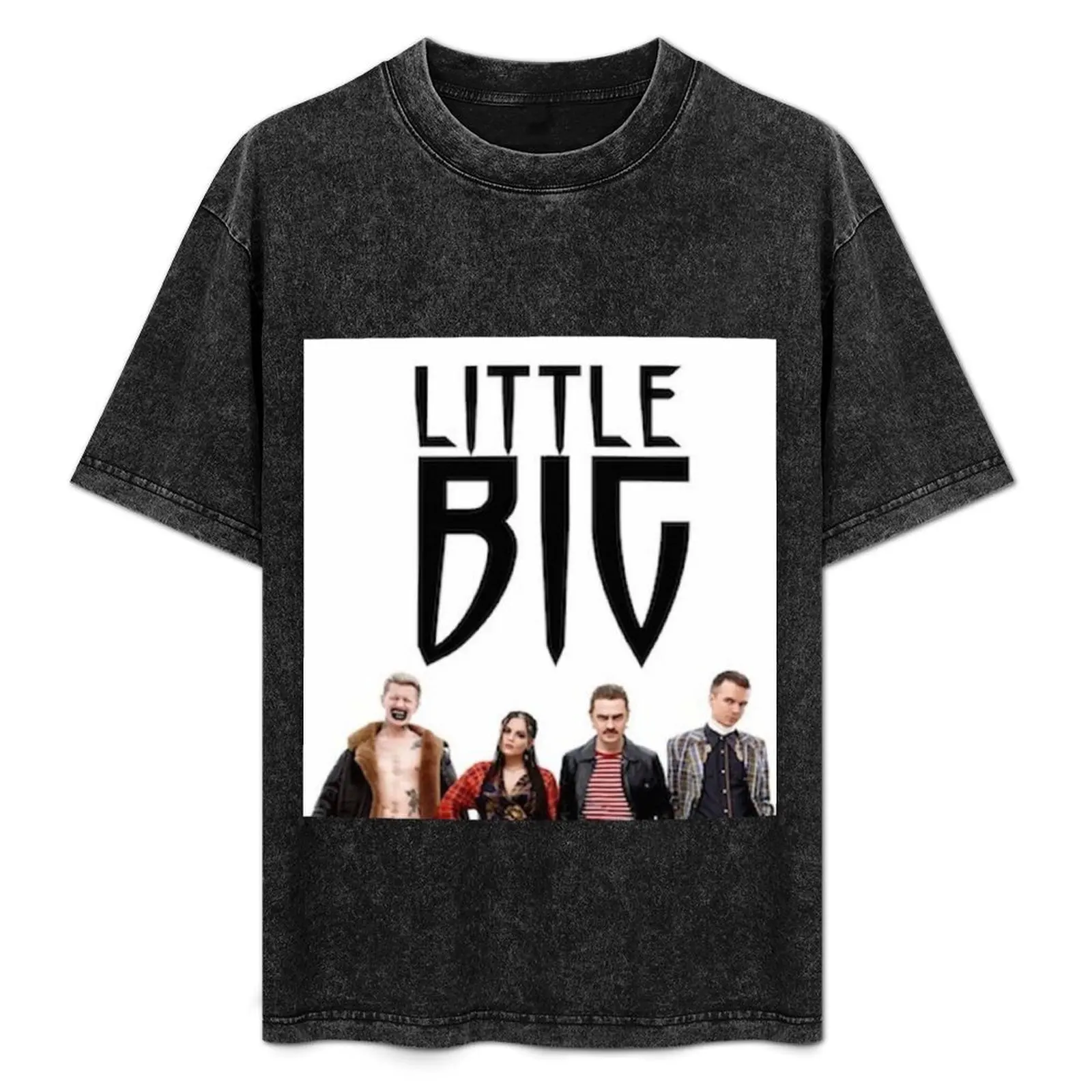 

LITTLE BIG T-Shirt Big Size Crew Neck T-Shirt