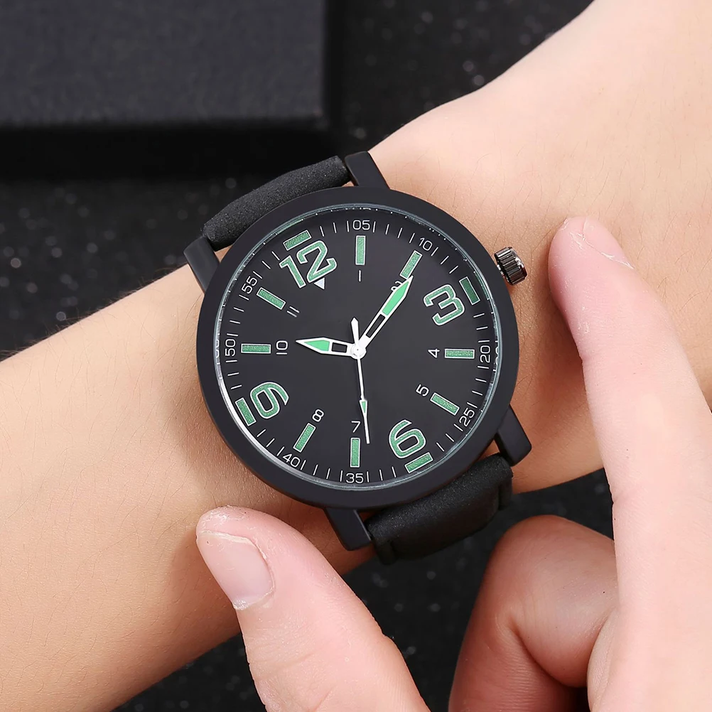 

Mens Watches Luxury Quartz Watch Men Casual Slim Digital Watch Adjustable Strap Durable Business Classic Fashion Gift For Him