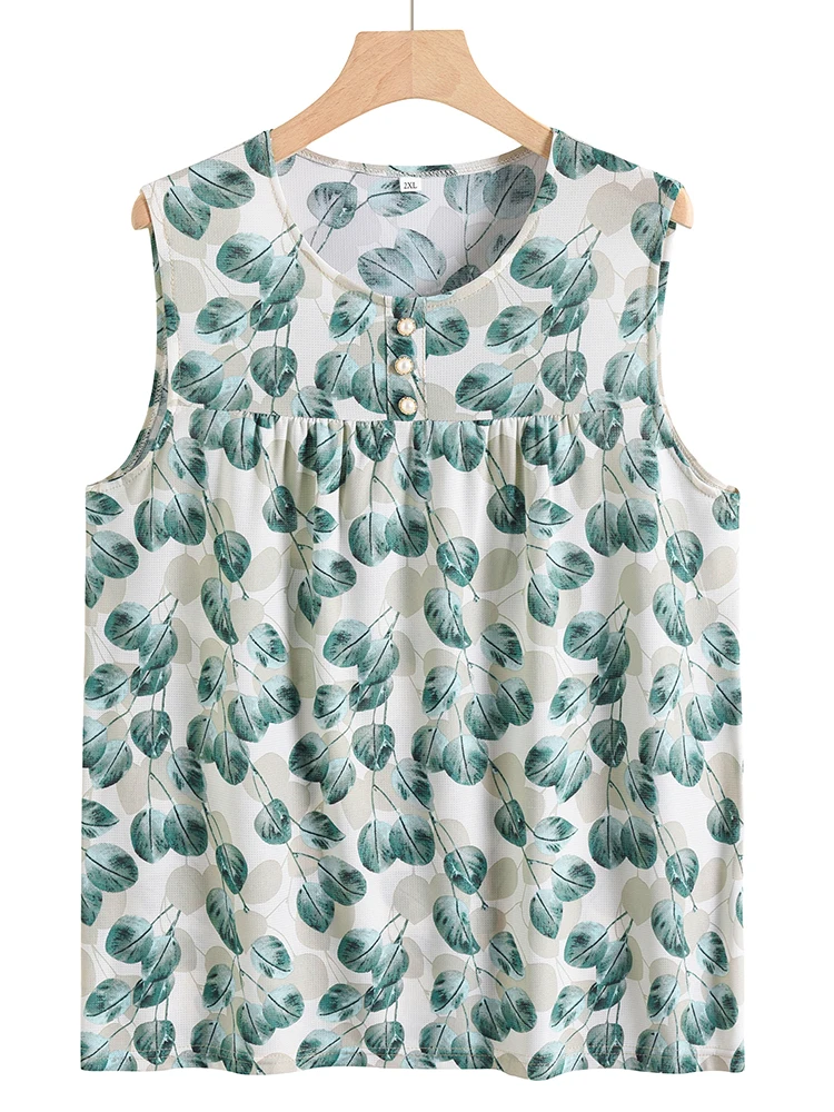 سترة صيفية من الحرير الجليدي فضفاضة تناسب سترة نسائية خفيفة الوزن لمتوسطي العمر والأمهات تغطي البطن...