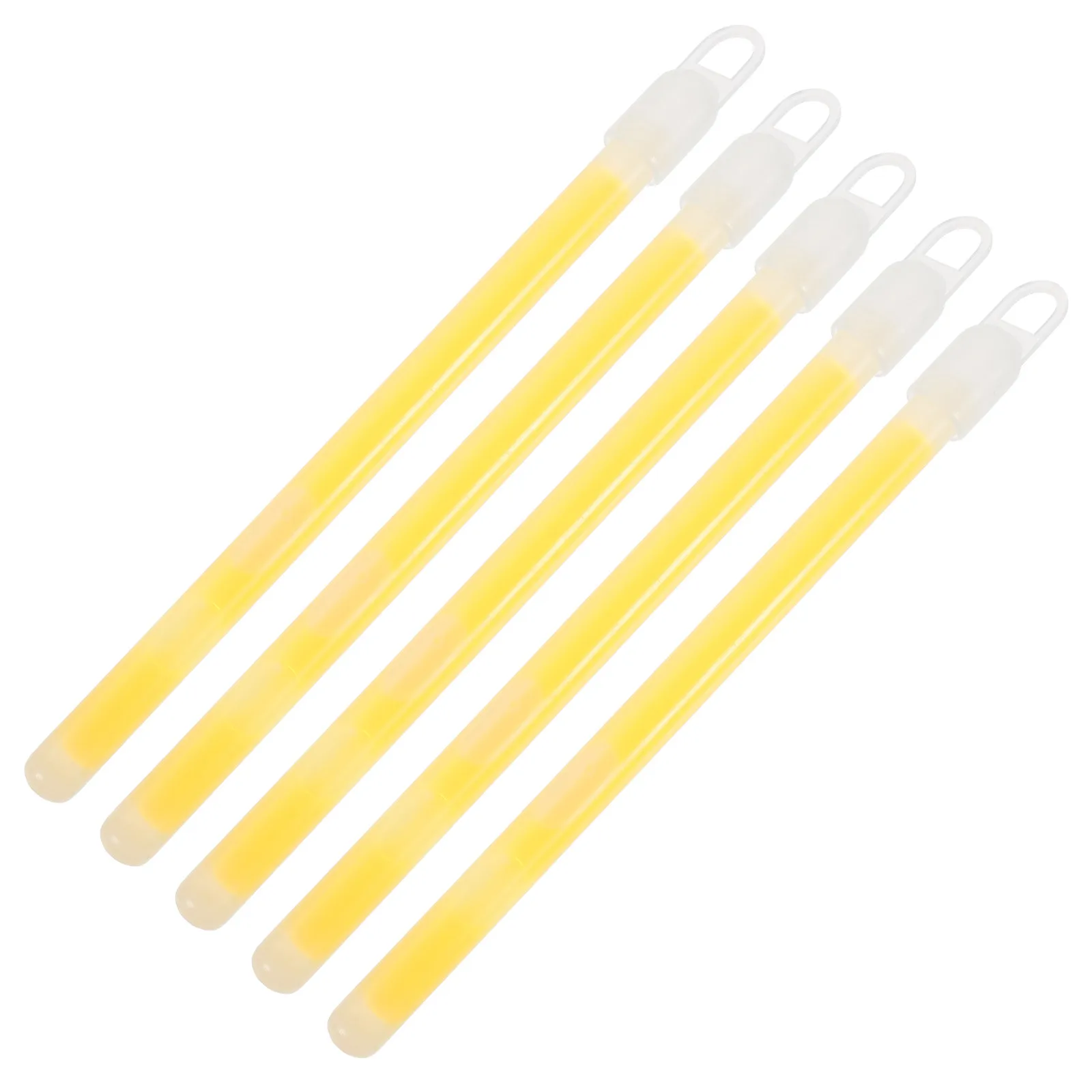 

5Pcs Portable Glow Stick Emergency Lighting Stick with Hook for Tent Tree Branch Outdoor Camping Hiking Night Use Luminous