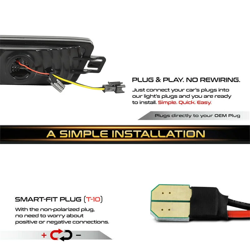 Auto LED Parafango Anteriore Indicatore Laterale Indicatori di direzione Luci di Parcheggio Luci di Liquidazione Per Porsche Macan Tipo 95B 2014-2024 12V