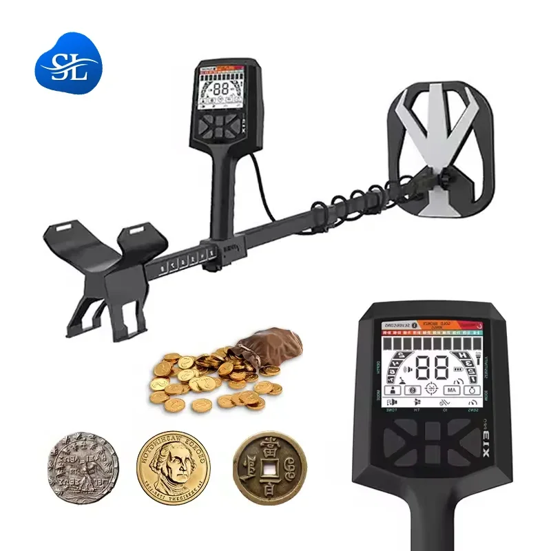 X13 New Upgraded Underground Treasure Metal Detector Treasure Hunt Detector Gold Black Industrial Metal Detectors X13,X13 280mm