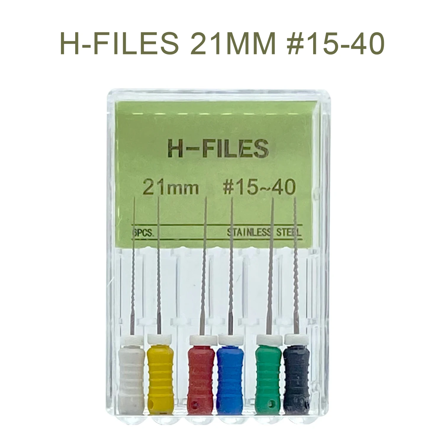 

Stainless Steel Dental Endodontic File SS H Files Root Canal Rotary Endo Files Endodontic #21mm#25mm Dentistry File Burs