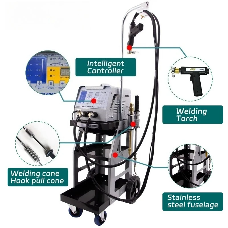 Electric Repair Machine Car Dent Puller Spotter Spot Welding Dent Puller Machine for Car Body