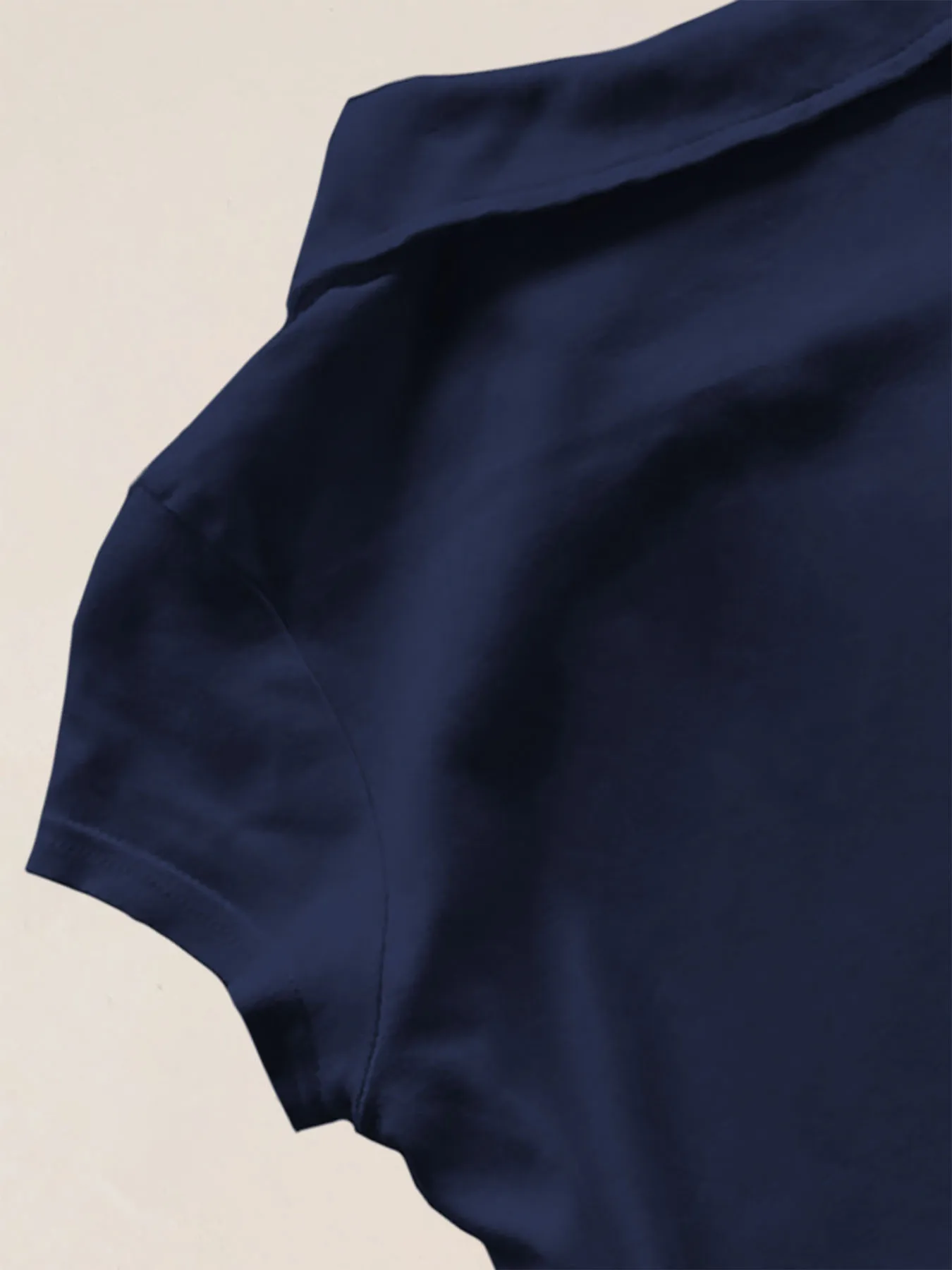 5PC Nieuwe Amerikaanse Retro Top Trendy Zomer Polo Kraag Korte Mouw Slanke Schouder T-shirt voor Dames