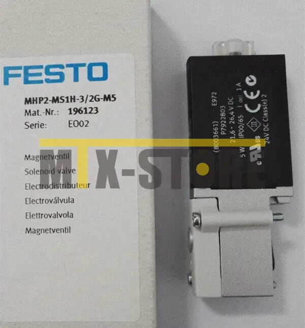 1pcs New Festo Brand new ones MHP2-MS1H-3/2G-M5 196123 Solenoid Valve