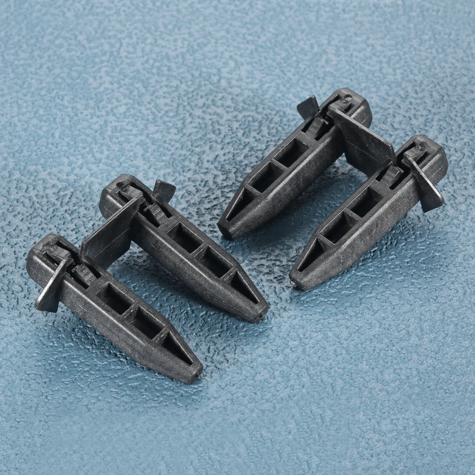 2pc Plastic Auto Fastener Clips Car Trucks Front Bumper Upper Panel Retainer Clip Replaces 53145-42010 for Toyota RAV4 2001-2005