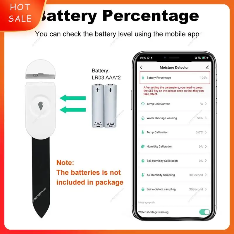 زيجبي مستشعر رطوبة التربة حديقة جهاز قياس درجة الحرارة والرطوبة أتمتة كاشف الري للمنزل مساعد Z2M A62X