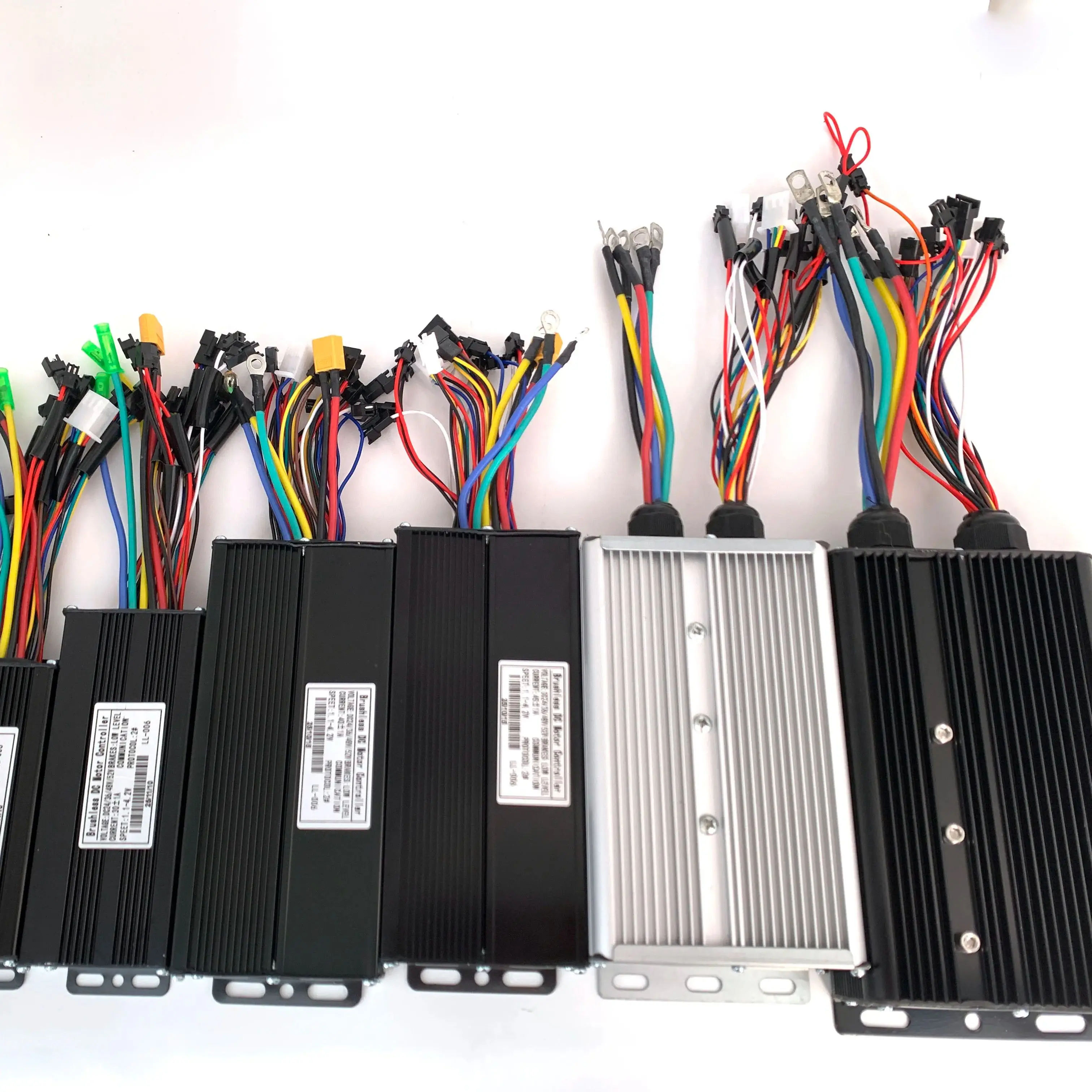 AliExpress NONE Ebike With Learning Function 17A26A30A35A 40A 45A 60A 80A Sine Wave 36V-72V Controller Three Mode Controller of Electric Bicycle