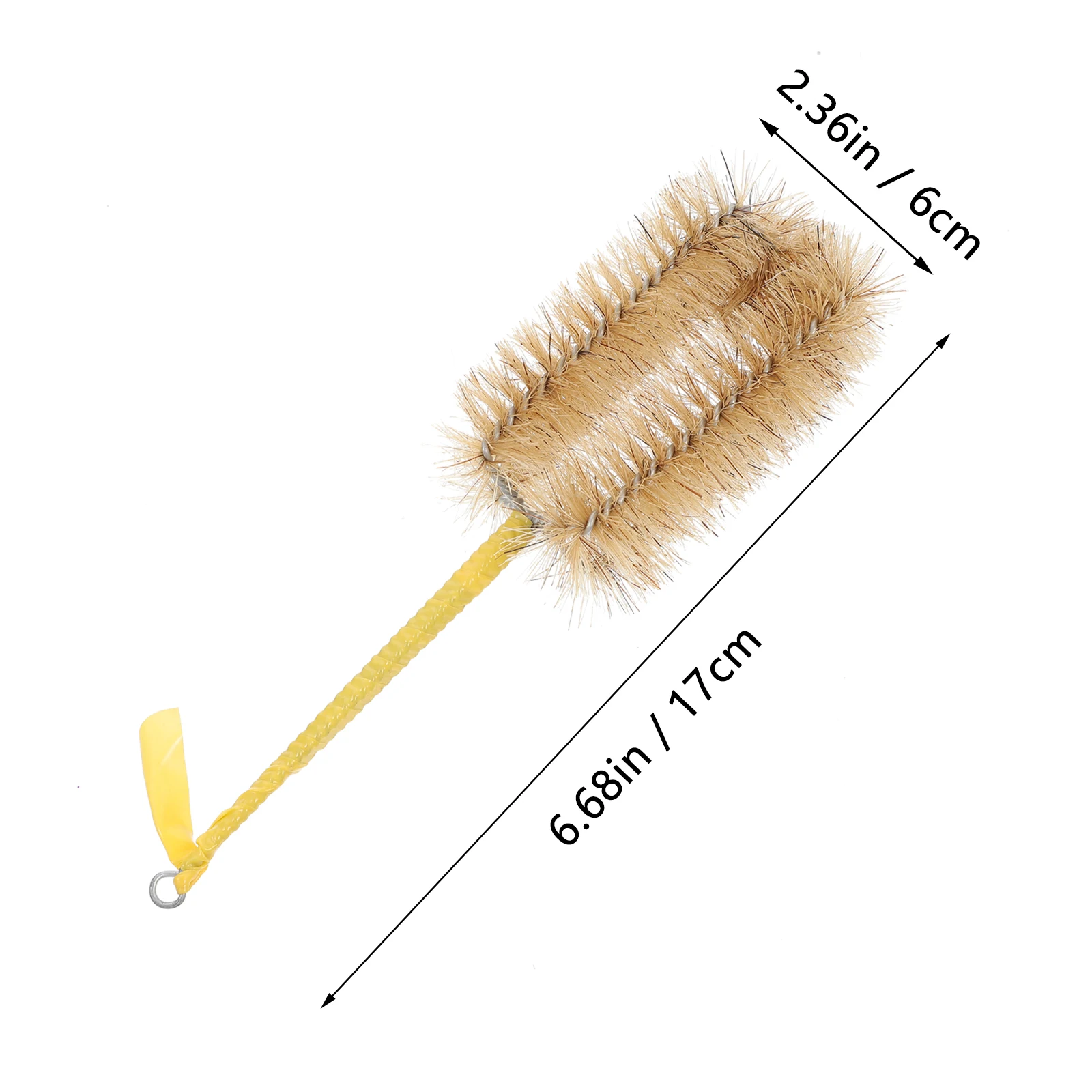 

4 Pcs Beaker Brush Bottle Cleaning Bristles Labs Laboratory Flask Water Experimental Pig Hair Cleaner