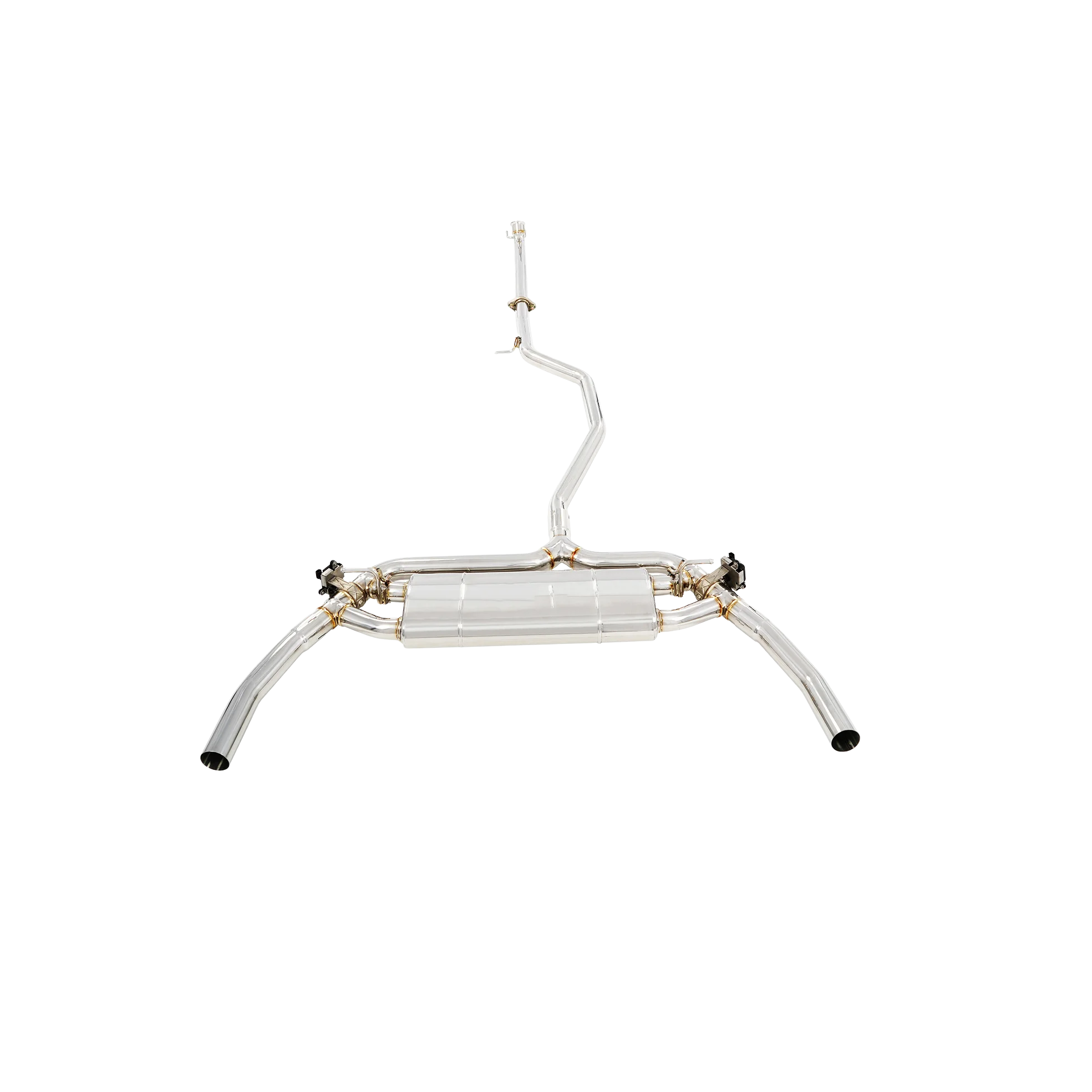 

YT Downpipe Catback Exhaust System Mirror Polished SS304 for Mercedes-Benz C117 CLA260 AMG