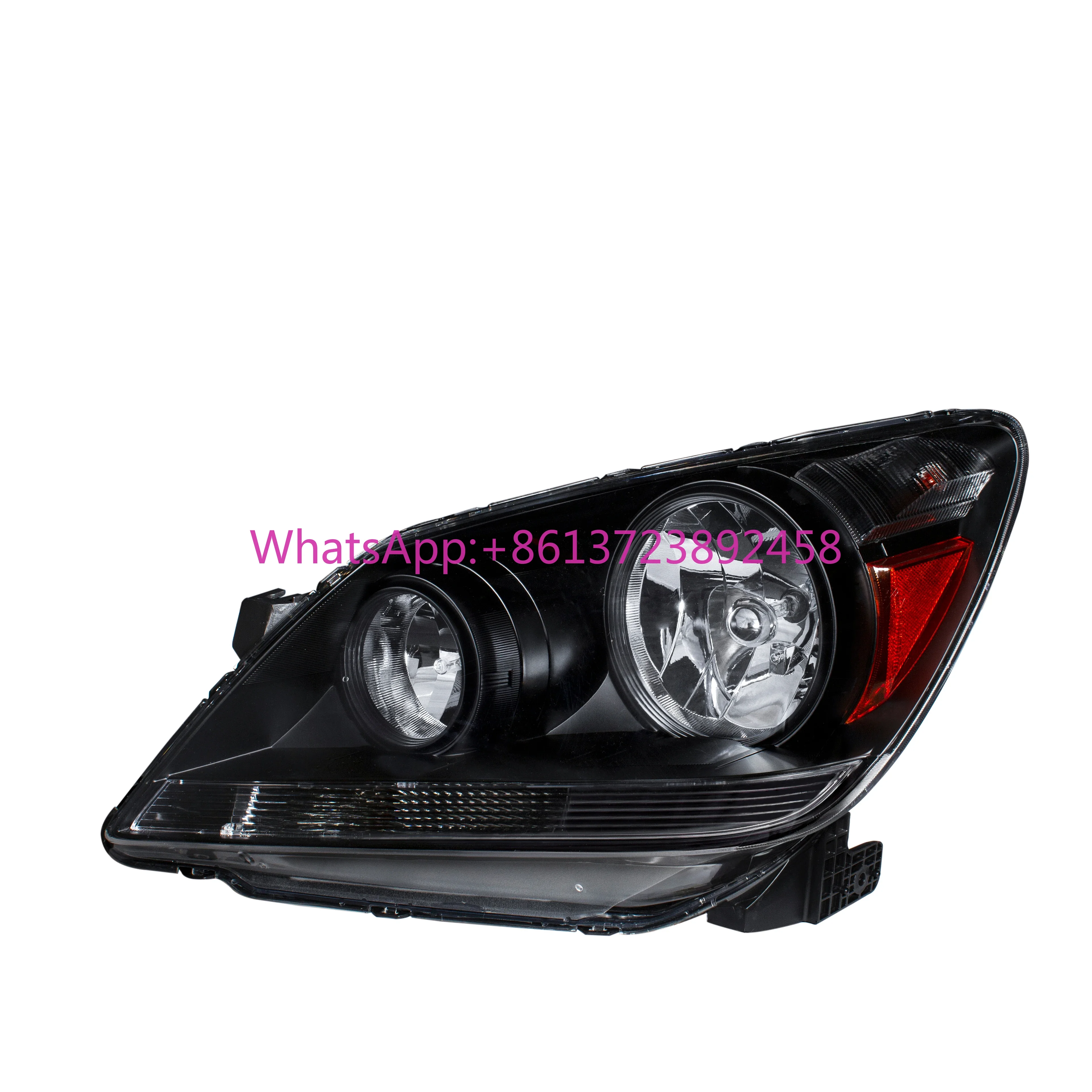 

Hot-selling Front Light Factory Style Crystal Headlights for 2005-2007 Honda Odyssey (BLack / Clear)