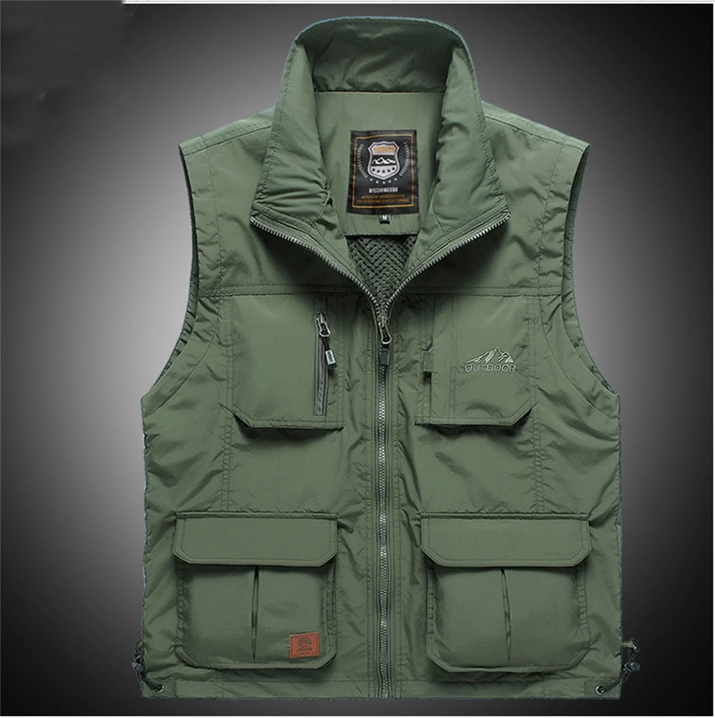 

Thin Outdoor Quick-Drying Vest For Photography And Fishing With Multiple Pockets Casual Vest For Men