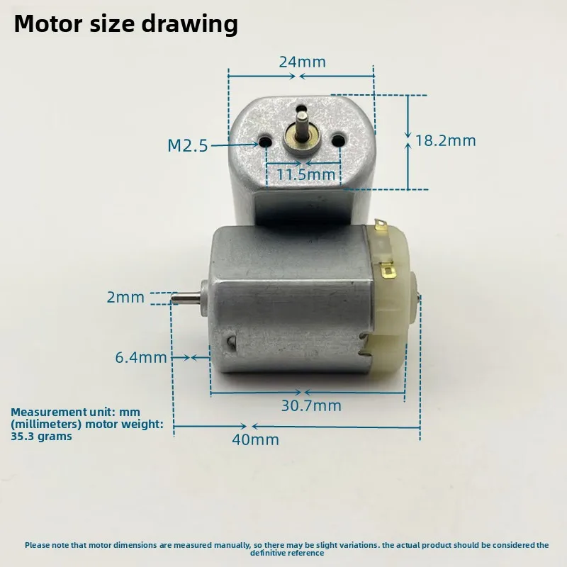 for Xiaomi F300 F400 1Pcs Dental Irrigator Motor F280SC-3544 SOOCAS Waterpik Personal Care Appliance Parts
