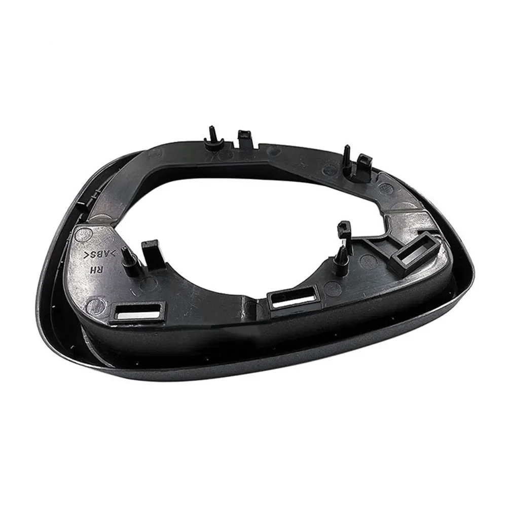 Para ford fiesta mk7 2009 2010-2017 espelho retrovisor do carro chuva sobrancelha protetor capa à prova de chuva quadro abs espelho peça de substituição