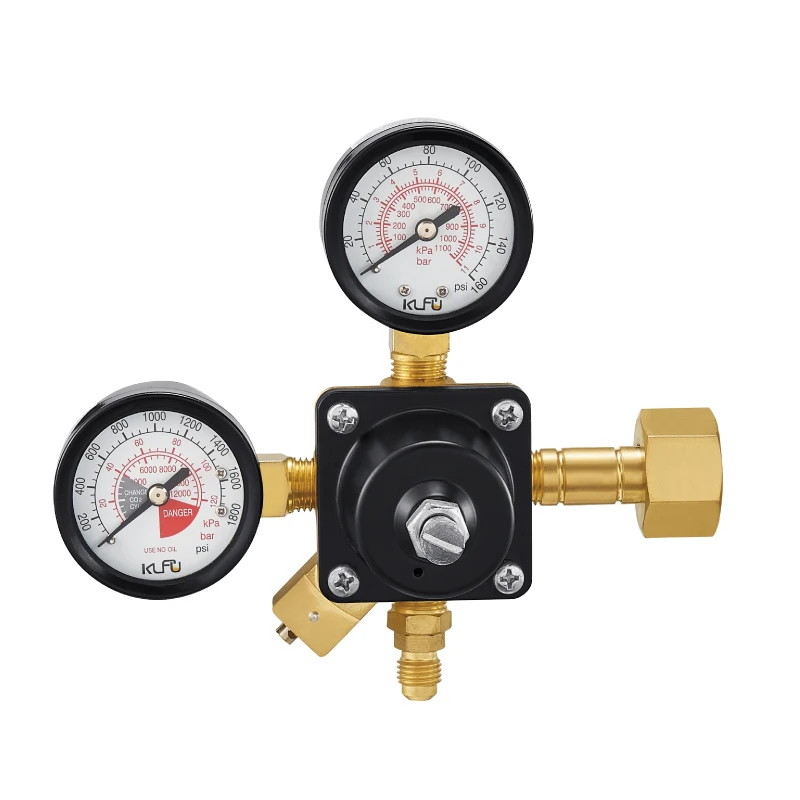 

LanYuXuanПрочный латунный регулятор CO2 для газировки, домашний регулятор давления для пивного бочонка