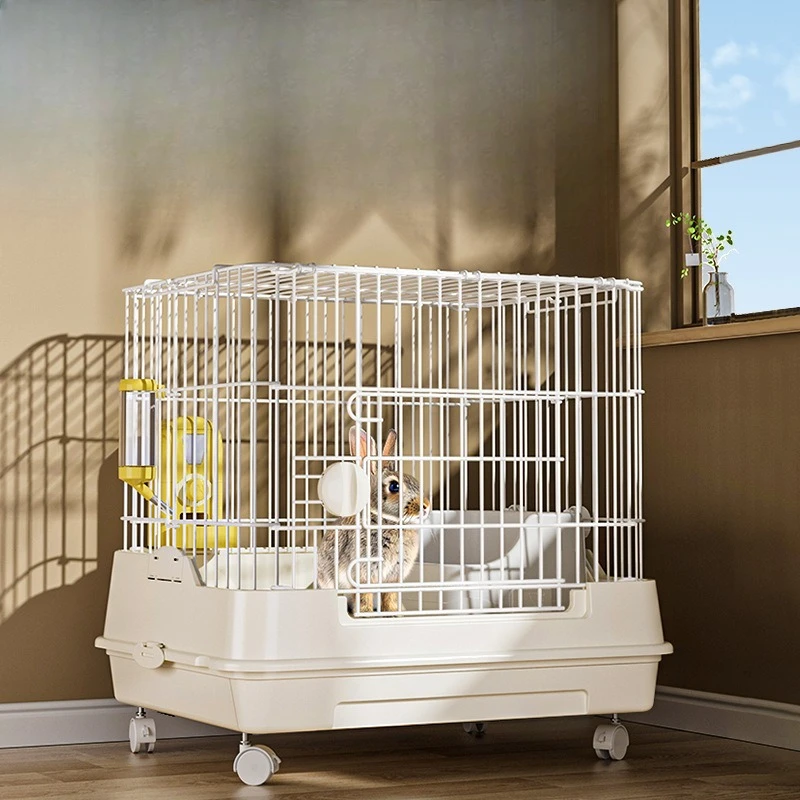

Rabbit Cage Anti-spray Urine Rabbit Cage Household King Villa Guinea Pig Rabbit Cage Indoor Special