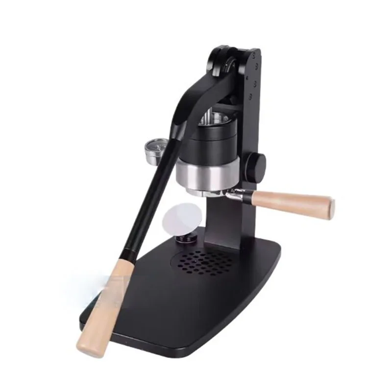 Hand Lever Espresso Coffee Machine Portable Manual Press Coffee Brewer for Cafe Barista Household Coffee Making Equipment