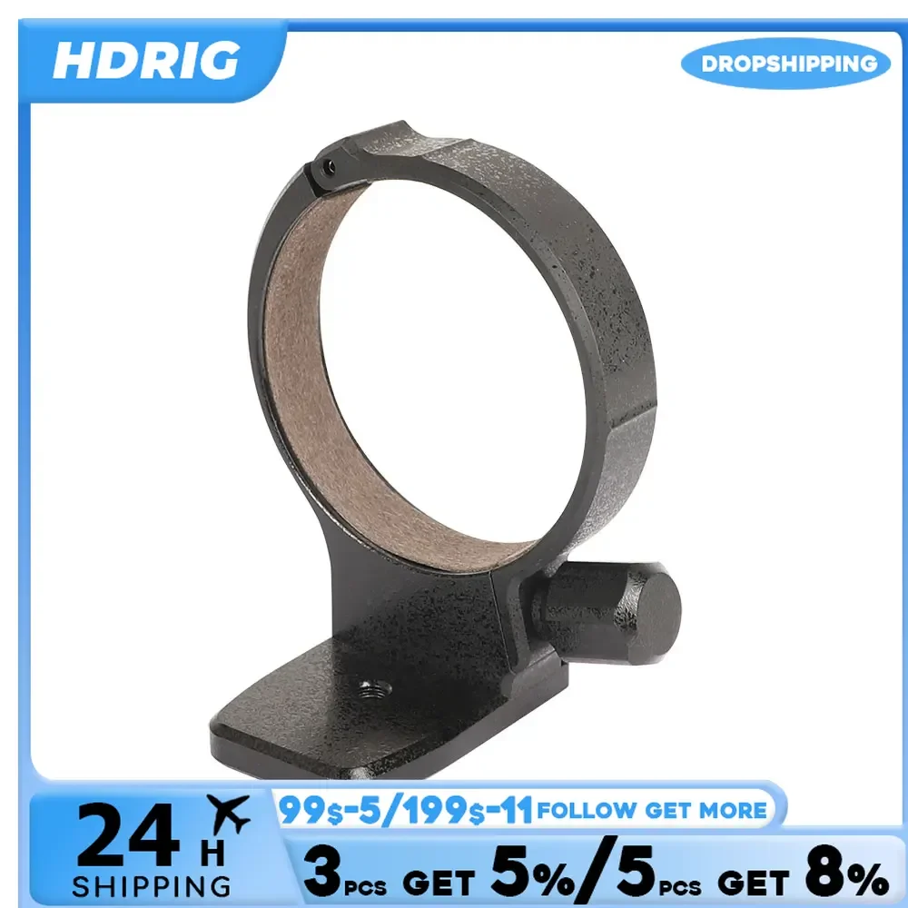 HiG Tripod Mount Ring Collar Camera Lens Adapter Lens Support For Canon EF 100mm F/2.8L Lens Photo Stuido Accessory