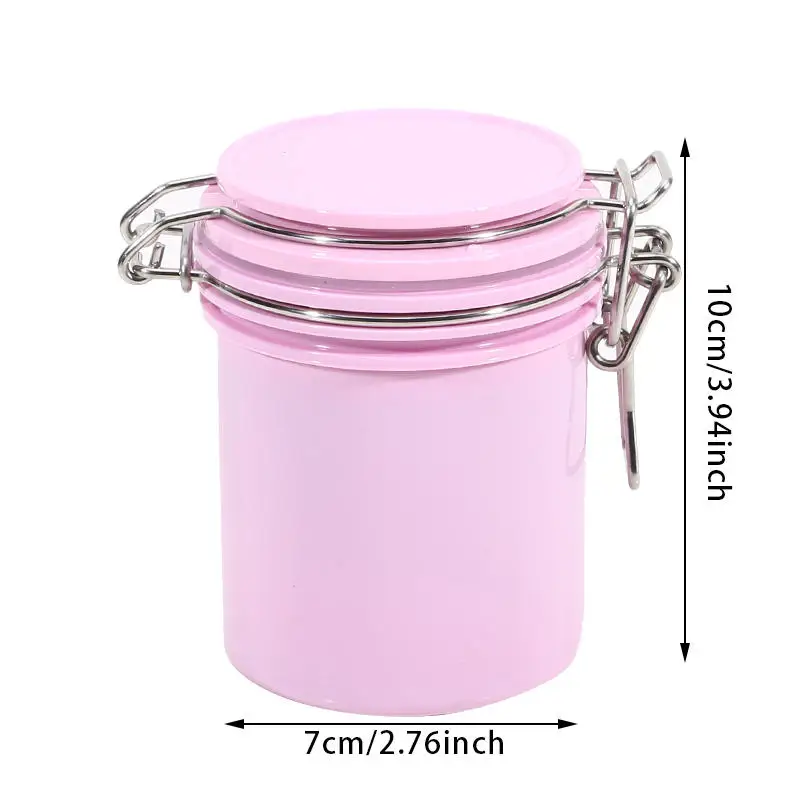 Réservoir de stockage pour colle à cils, conteneur, support adhésif 3 couleurs, pot scellé, stockage, greffage de faux cils, outils de maquillage de beauté, femmes
