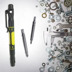 Portable Pen Screwdriver Handy Tool 4 in 1 Pocket Screwdriver Multi-Function Mini Gadget Repair Tools for Phones Computers