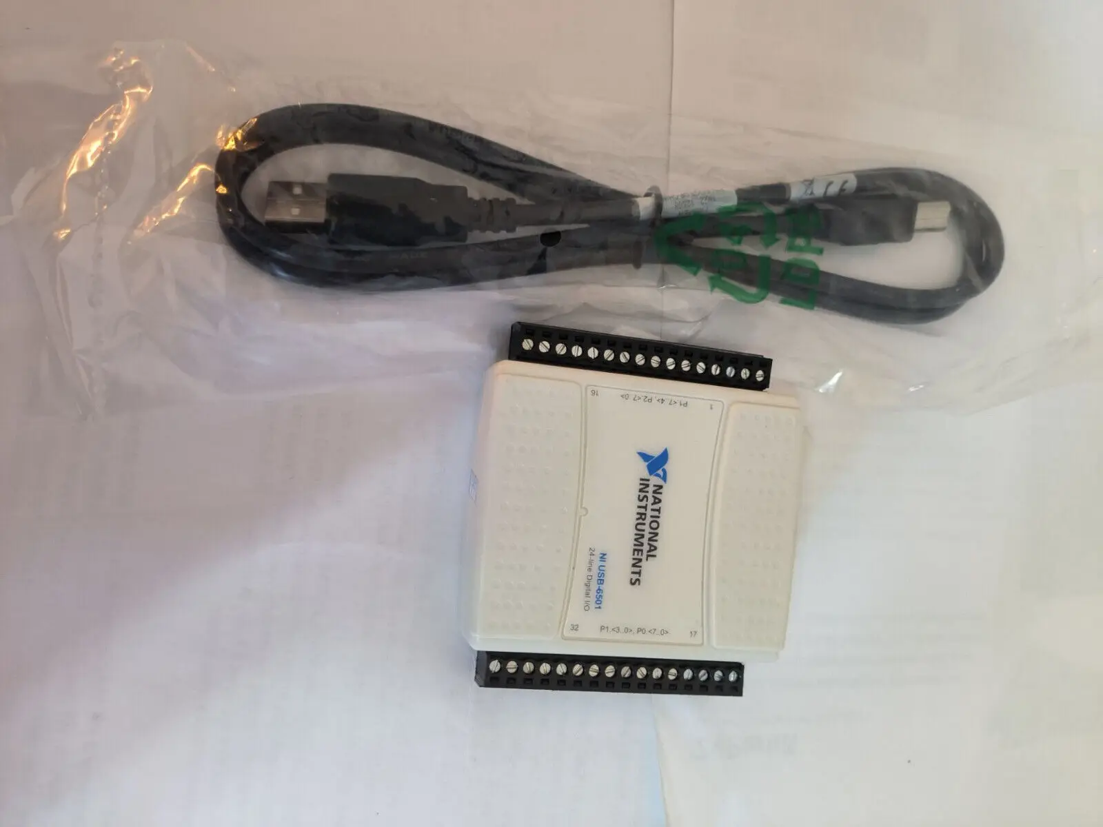 Digital I/O Device for USB-6501 NI DAQ 24-Channel 8.5 mA 779205-01 192317E-01L