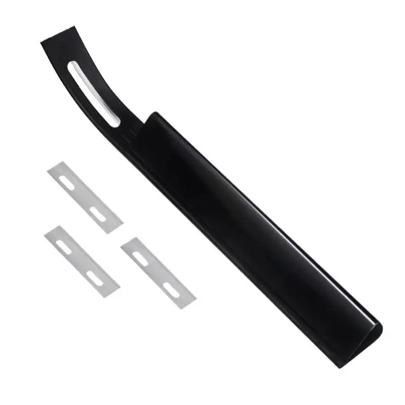 1Set Metal Leather Safety Beveler DIY Cutting Tool Kits with 3 Pcs Sharp Durable Blade