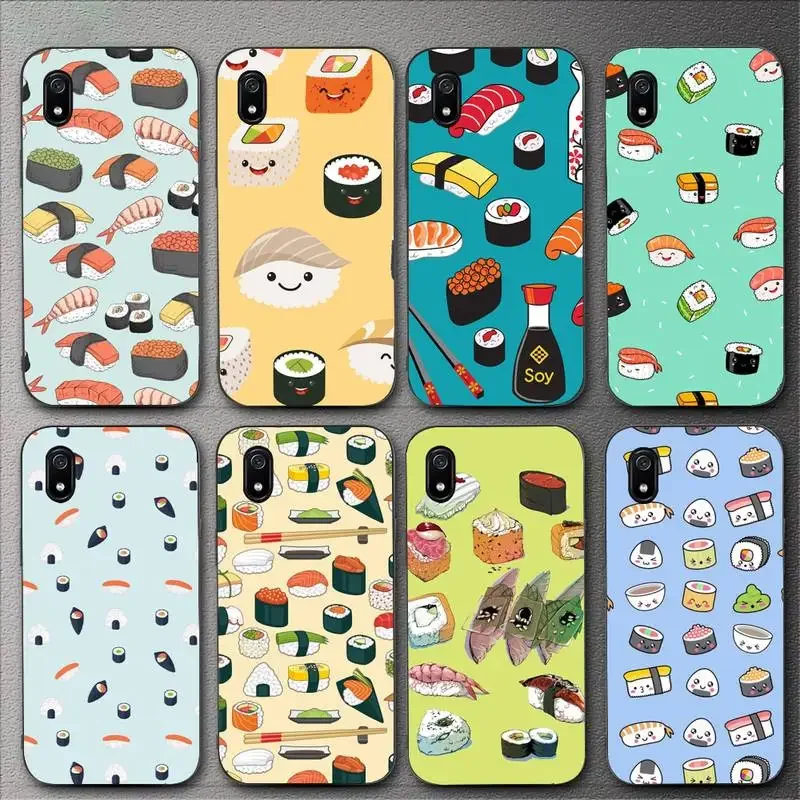 Cartoon sushi cute fruit Phone Case For Xiaomi9 10 11PRO LITE Redmi NOTE7 8 9 10A PRO K40 Poco3 Shell