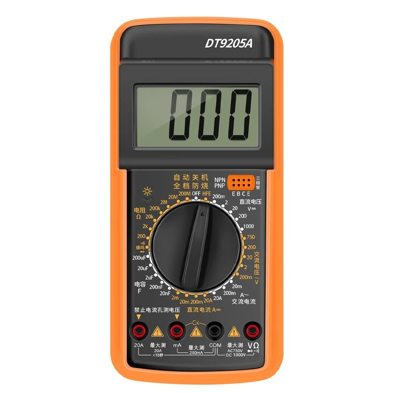 Digital Multimeter High Precision Anti-Burn Universal Testment for Electrician