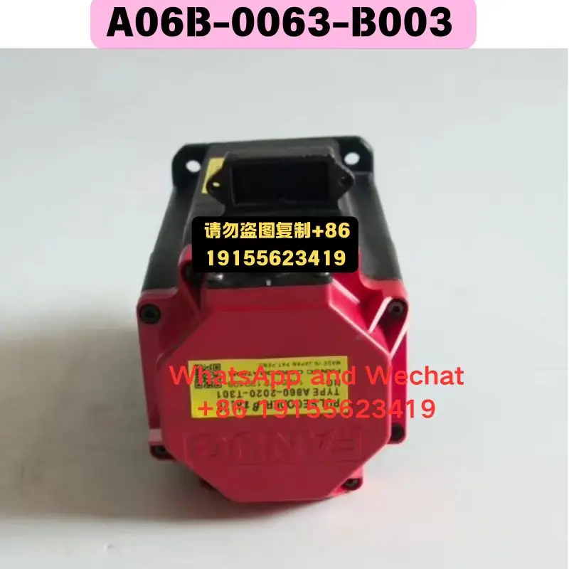 Used OEM disassembled parts A06B-0063-B003 electrical machinery Functional test OK Quick delivery